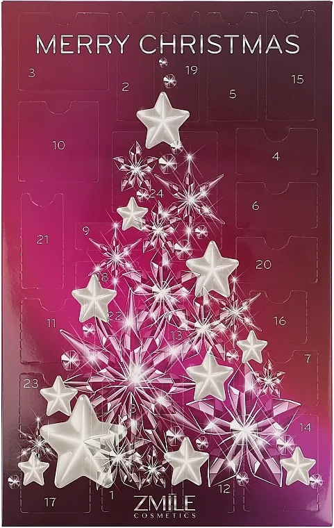 Zmile Cosmetics Crystal Christmas Tree Advent Calendar Set "Advent kalendar", 24 proizvoda