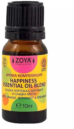 Zoya Goes Pretty Happiness Essential Oil Blend Mešavina eteričnih ulja od slatke pomorandže, bergamota i slatke nane