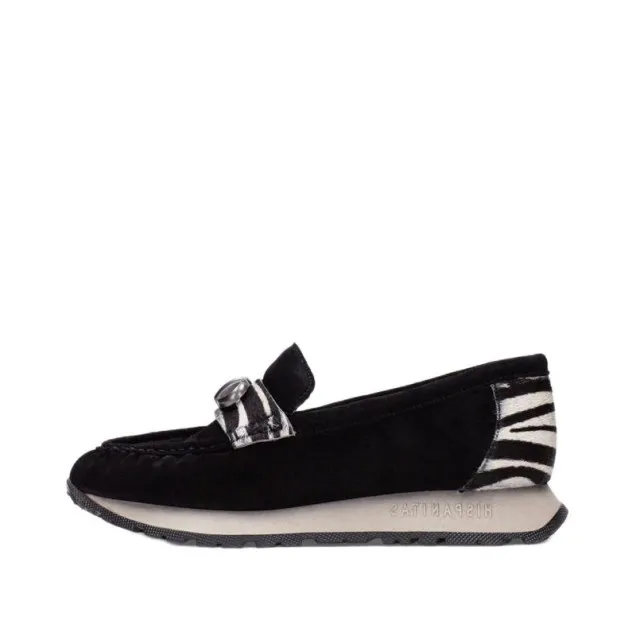 Mokasine Hispanitas ZHI254400 Velourm Black