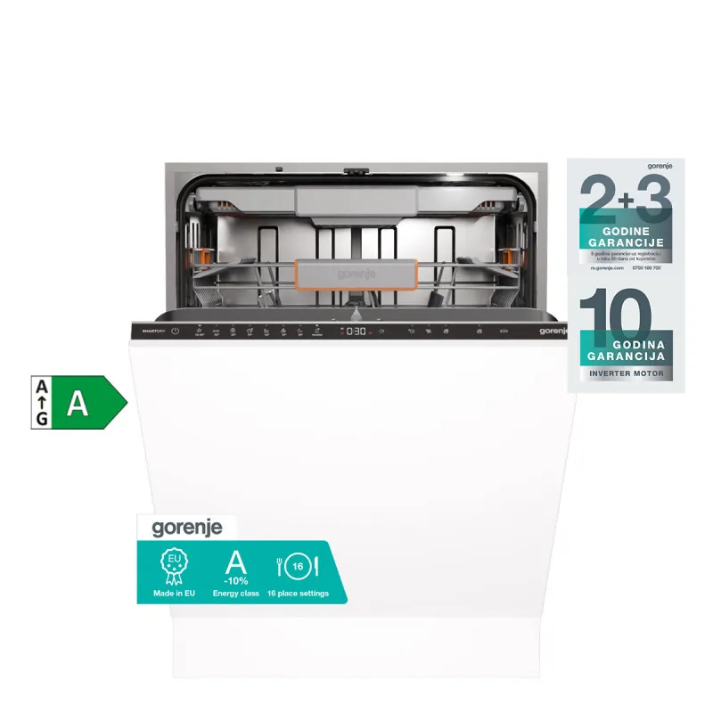 Gorenje ugradna mašina za pranje sudova GV673A66