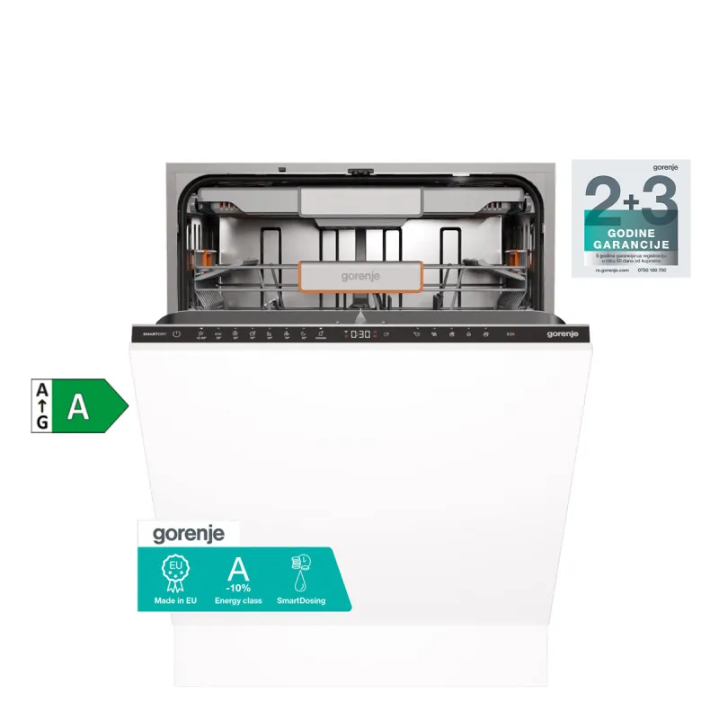 Gorenje ugradna  mašina za pranje sudova GV693A65UVAD