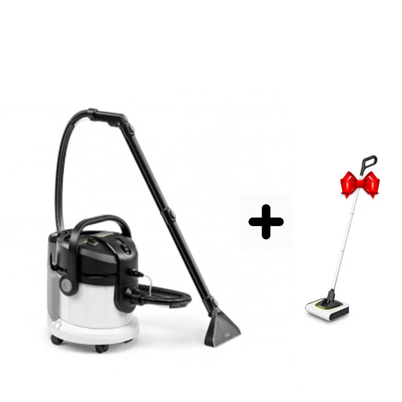 Karcher usisivač za suvo i mokro usisavanje SE 4 + akumulatorska ...Karcher usisivač za suvo i mokro usisavanje SE 4 + akumulatorska metla KB5 EU Karcher za 1 RSD