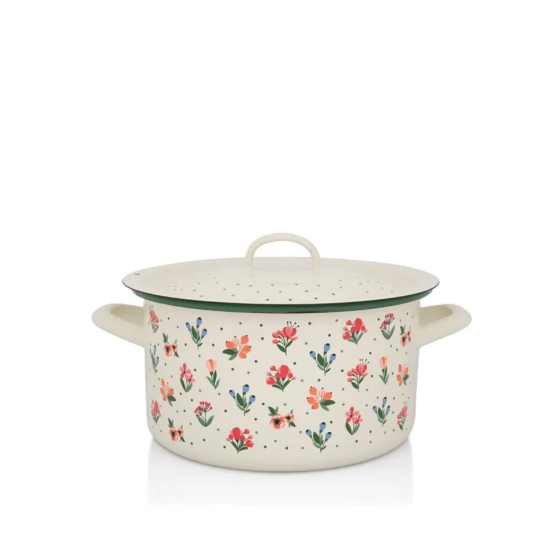 Metalac duboka šerpa CVETNE RADOSTI 22cm/5lit