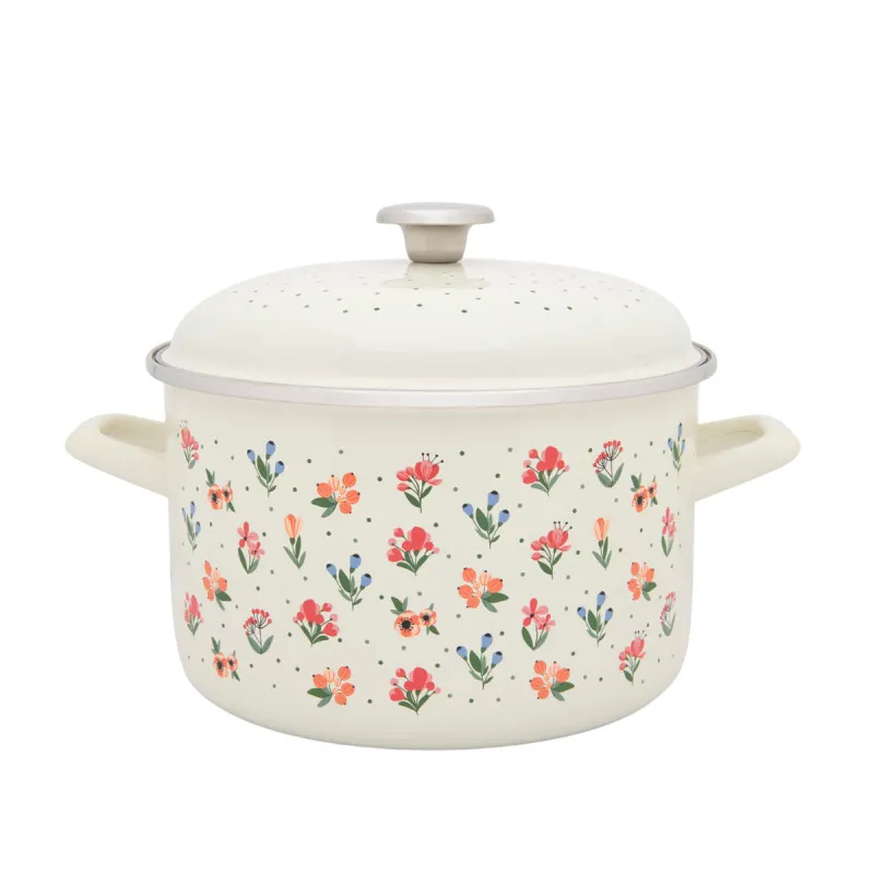 Metalac duboka šerpa CVETNE RADOSTI 24cm/6lit