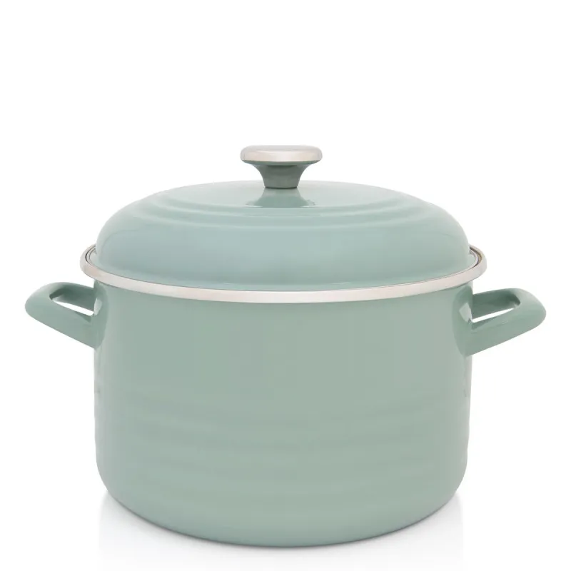 Metalac duboka šerpa WAVE ZELENA 24cm/6,75lit