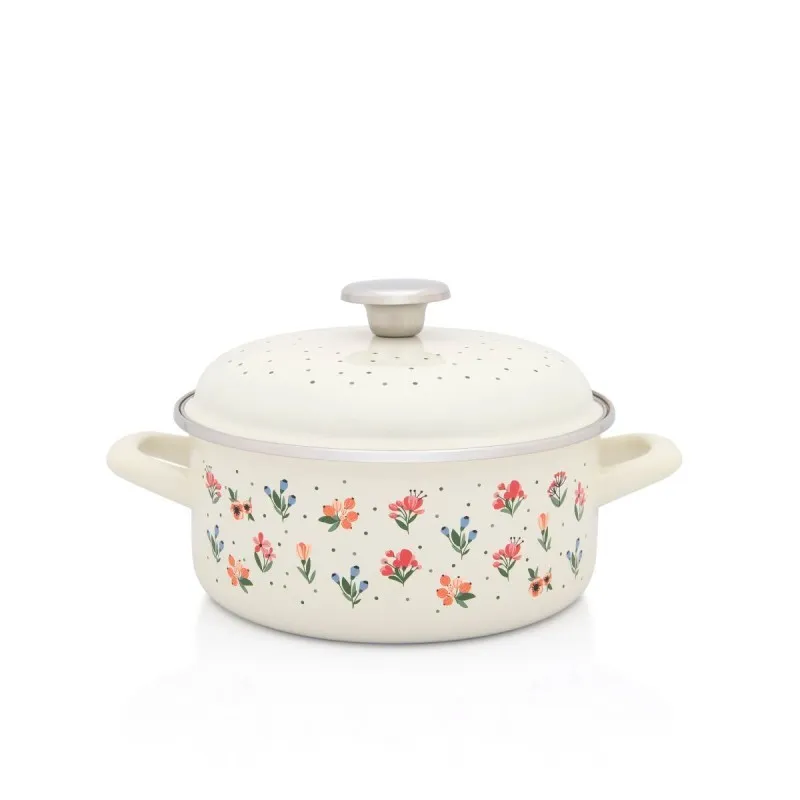 Metalac plitka šerpa CVETNE RADOSTI 20cm/2,75lit