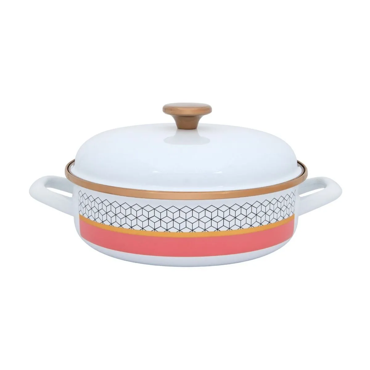 Metalac tava LUXURY ROZE 24 cm/3,4lit