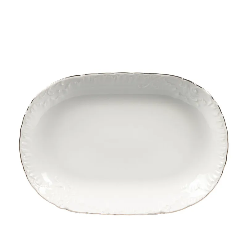 Rococo oval 29cm poljski porcelan