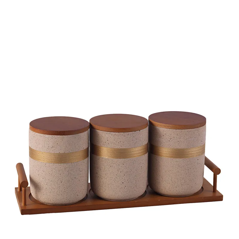 Sigma set kuhinjskih posuda sa postoljem 3/1 JY-241625-3