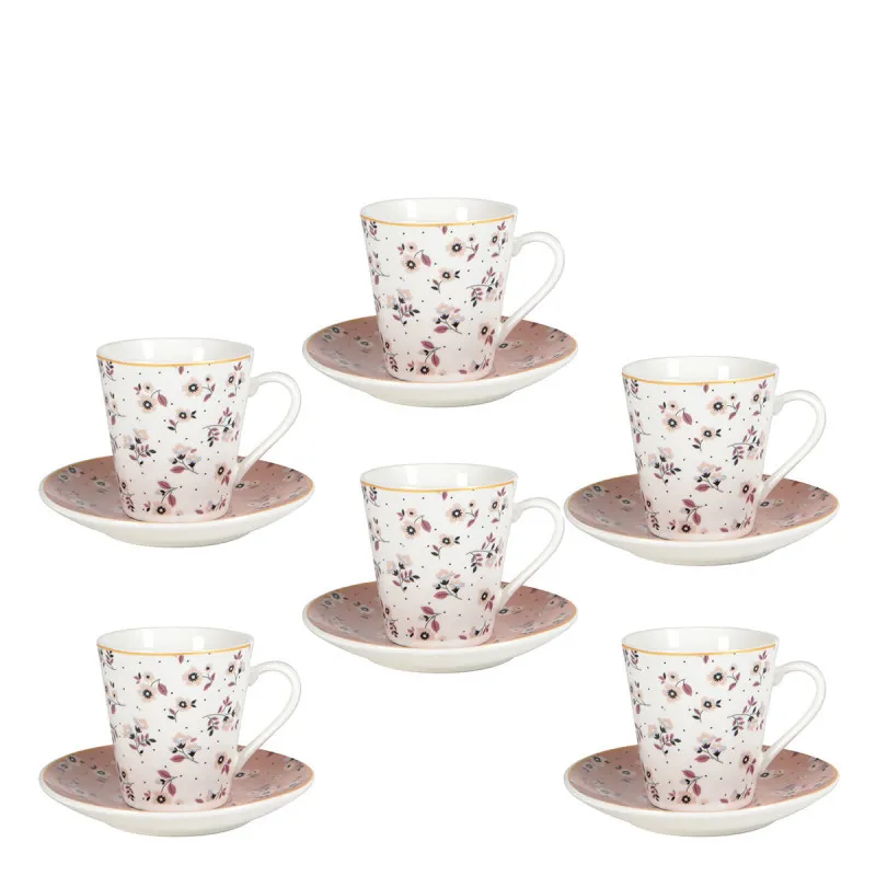 Sigma set šoljica 6/1 JH-COF6-ROSE
