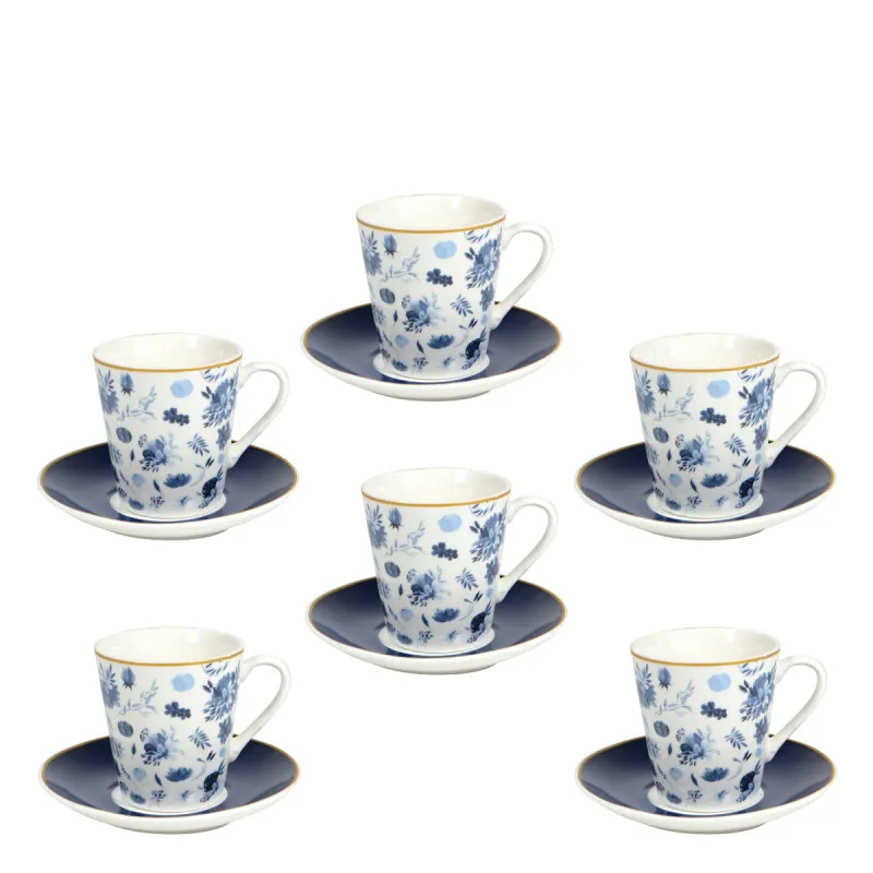 Sigma set šoljica 6/1 TEGET JH-COF6-BL