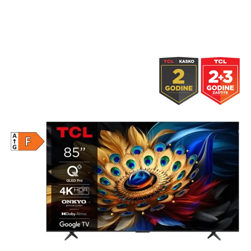 TCL televizor 85C655 QLED