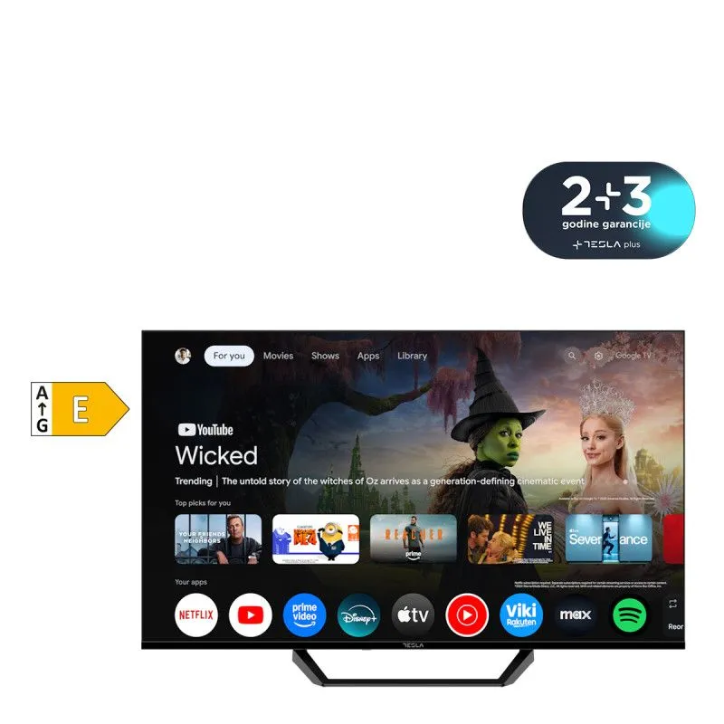 Tesla LED televizor 40E655BFS Smart