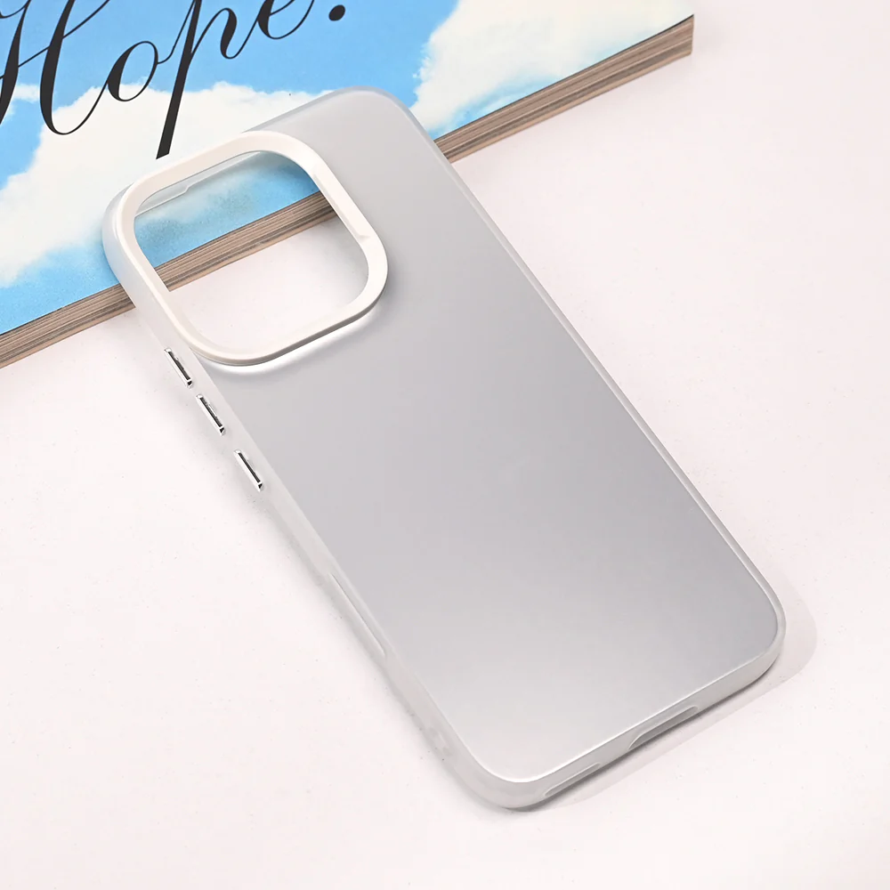 Maska Clear za Honor 400 Lite srebrna