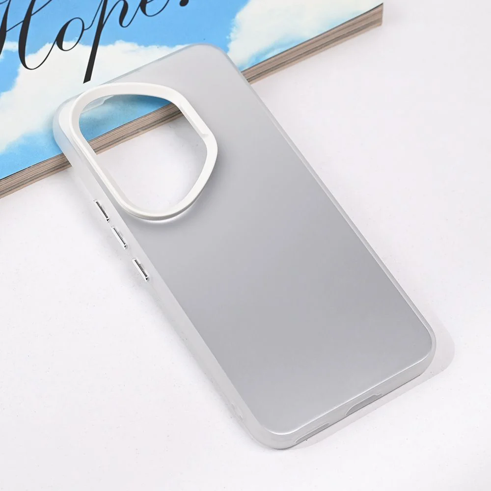 Maska Clear za Honor 400 Pro srebrna