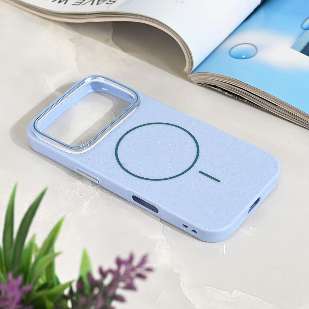 Maska Magsafe Sparkle Dust za iPhone 17 Pro 6.3 plava