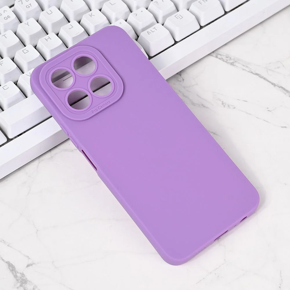 Maska Silikon Pro Camera za Honor X6c ljubicasta