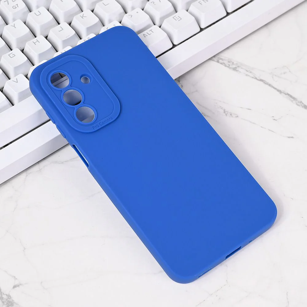 Maska Silikon Pro Camera za Samsung A175 Galaxy A17 tamno plava