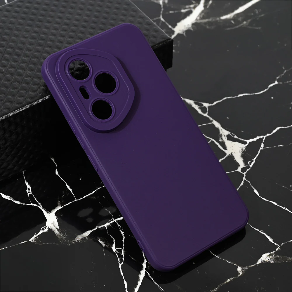 Maska Teracell Giulietta za Honor 400 Pro mat tamno ljubicasta