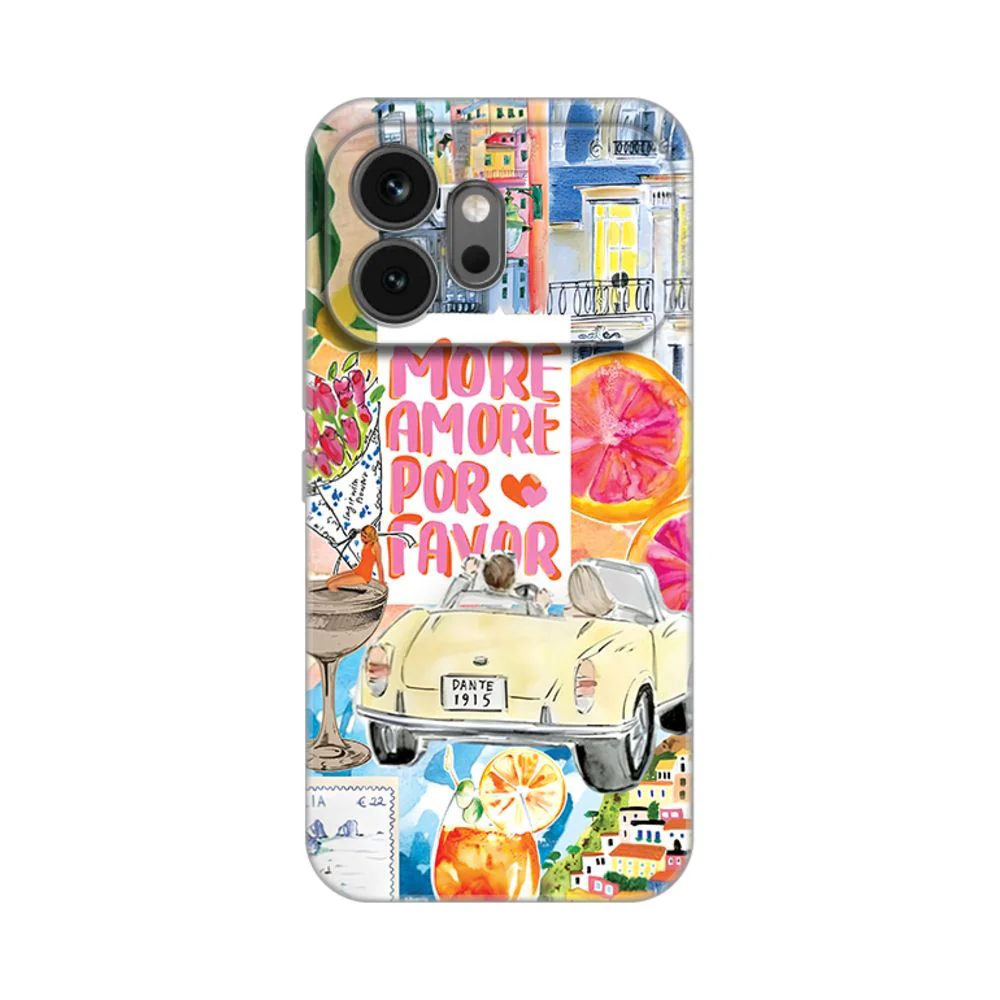 Maska za Honor 600 More Amore Silikonska Print
