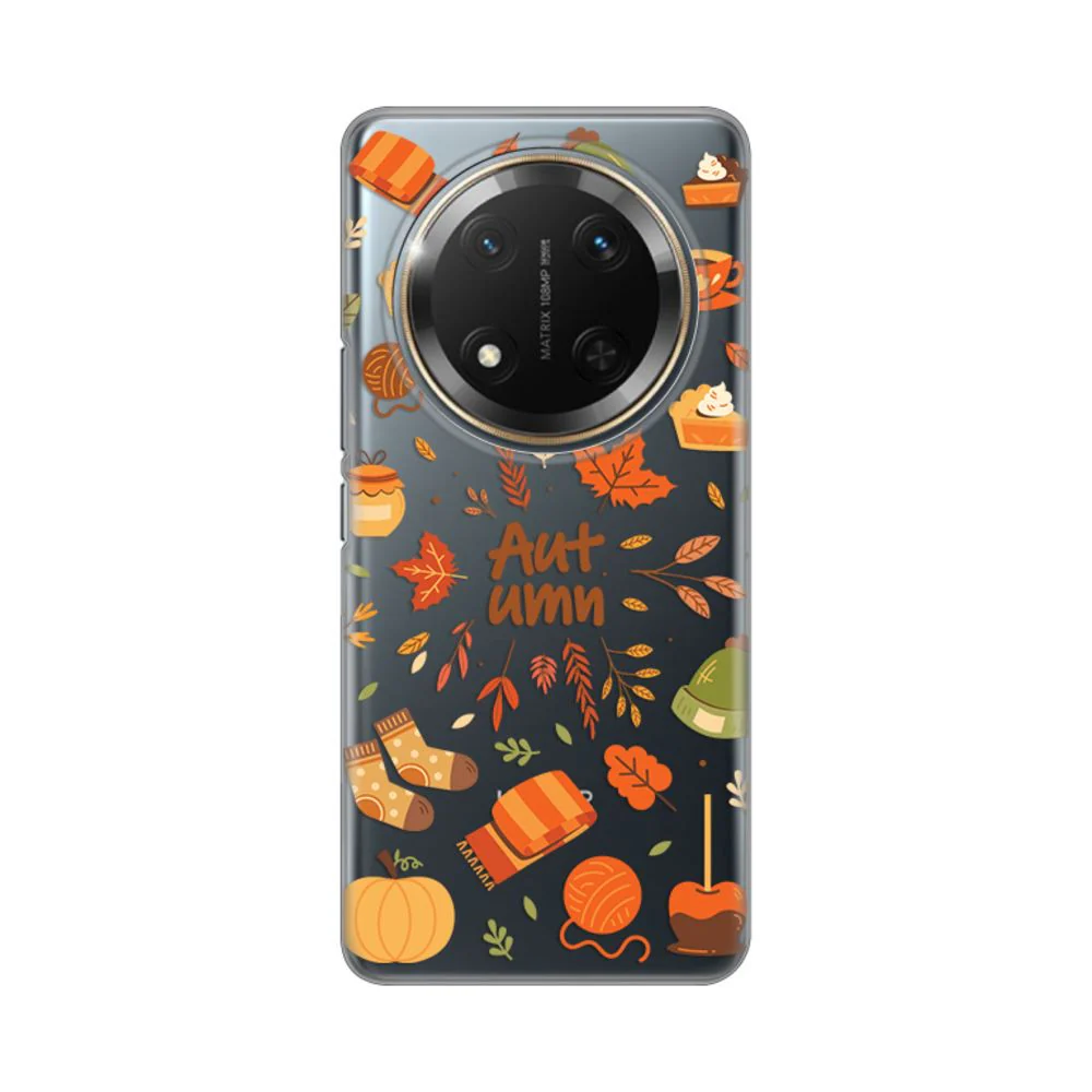 Maska za Honor Magic 7 Lite Autumn Silikonska Print Skin