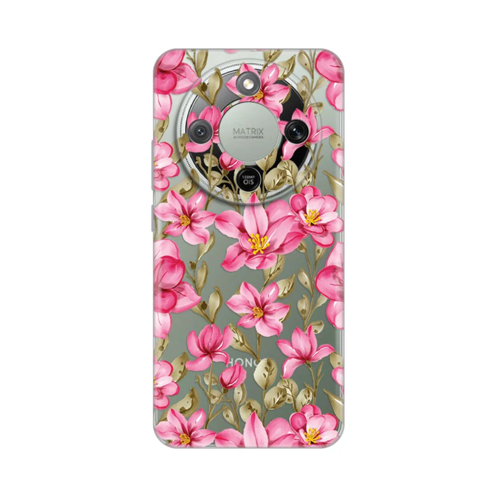 Maska za Honor Magic 8 Lite Magnolia Silikonska Print