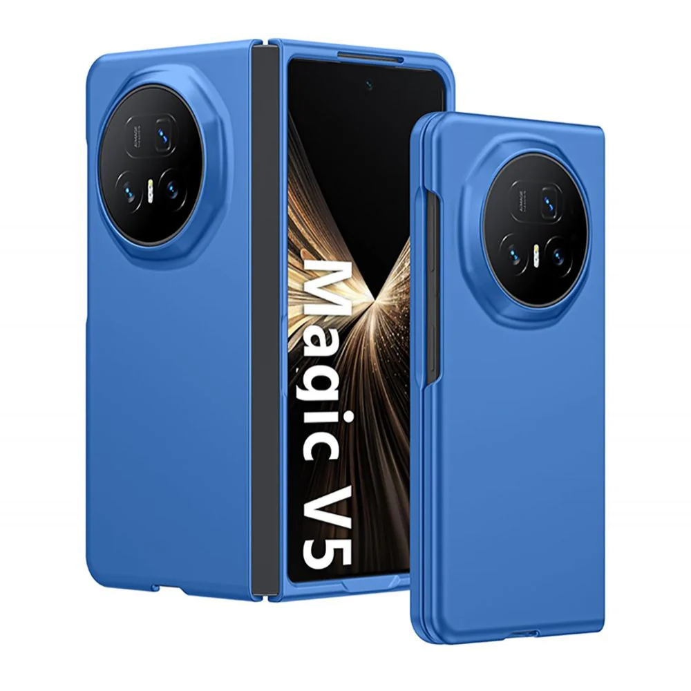 Maska za Honor Magic V5 plava Elegant Fold