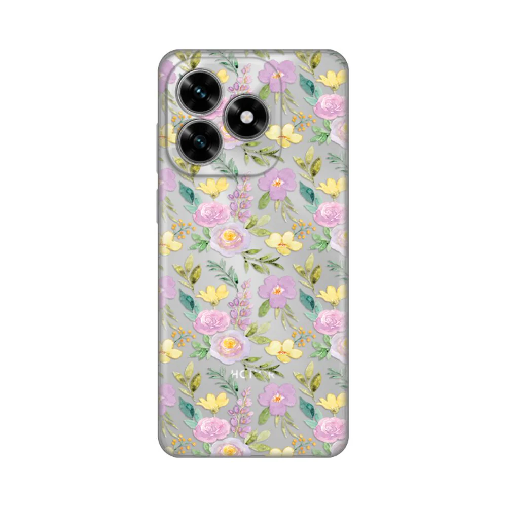 Maska za Honor X5c Plus Soft Flowers Silikonska Print Skin