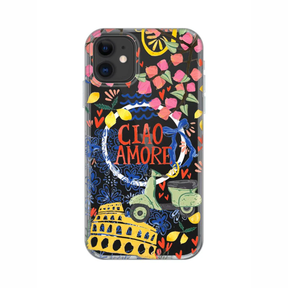 Maska za iPhone 11 6.1 Ciao Amore Print Magsafe