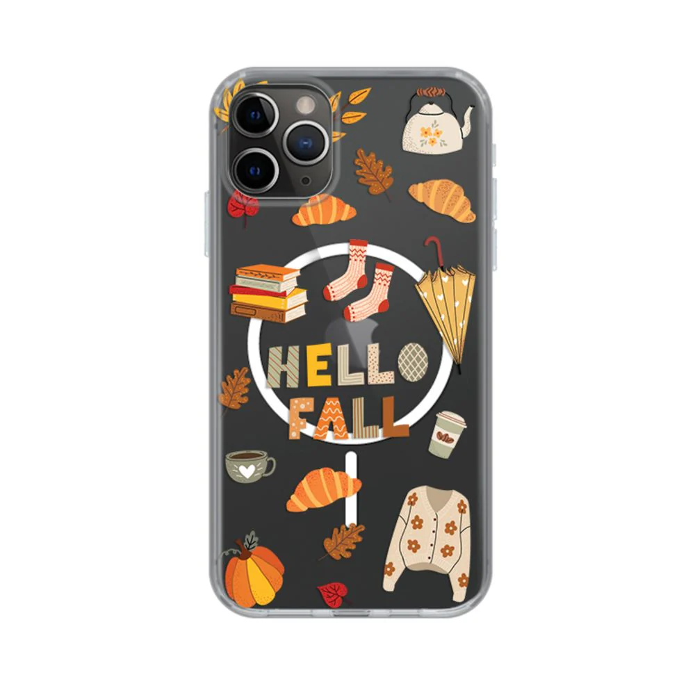 Maska za iPhone 11 Pro 5.8 Hello Fall Print Magsafe