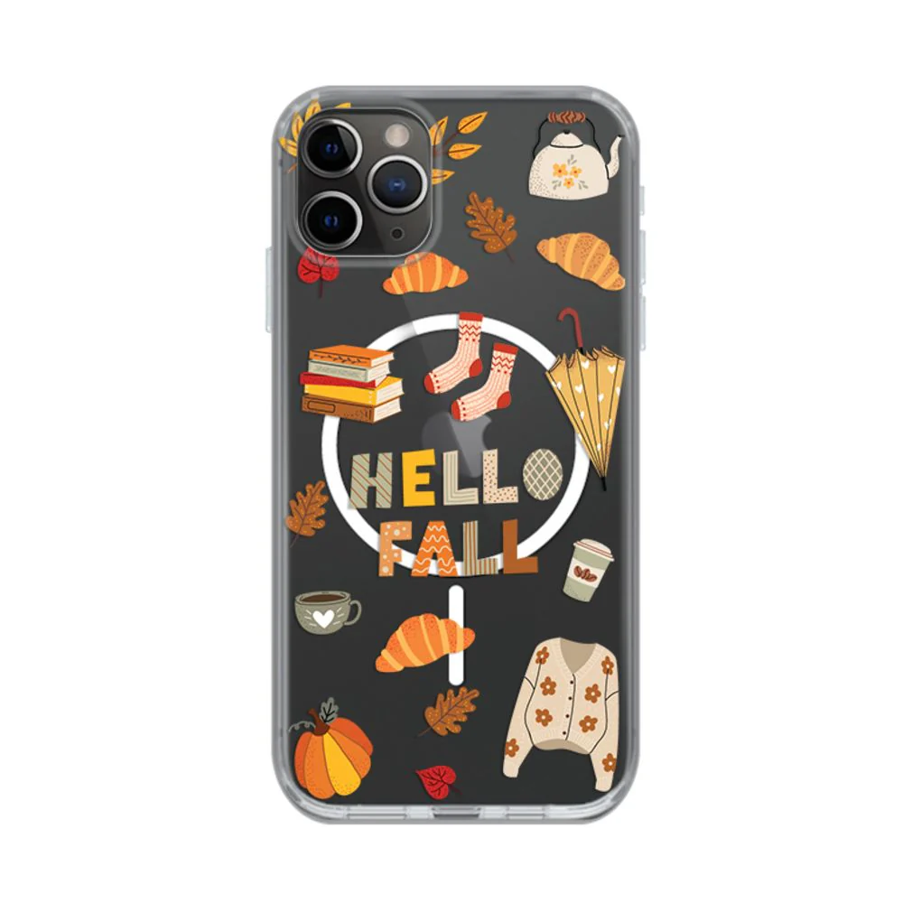 Maska za iPhone 11 Pro Max 6.5 Hello Fall Print Magsafe