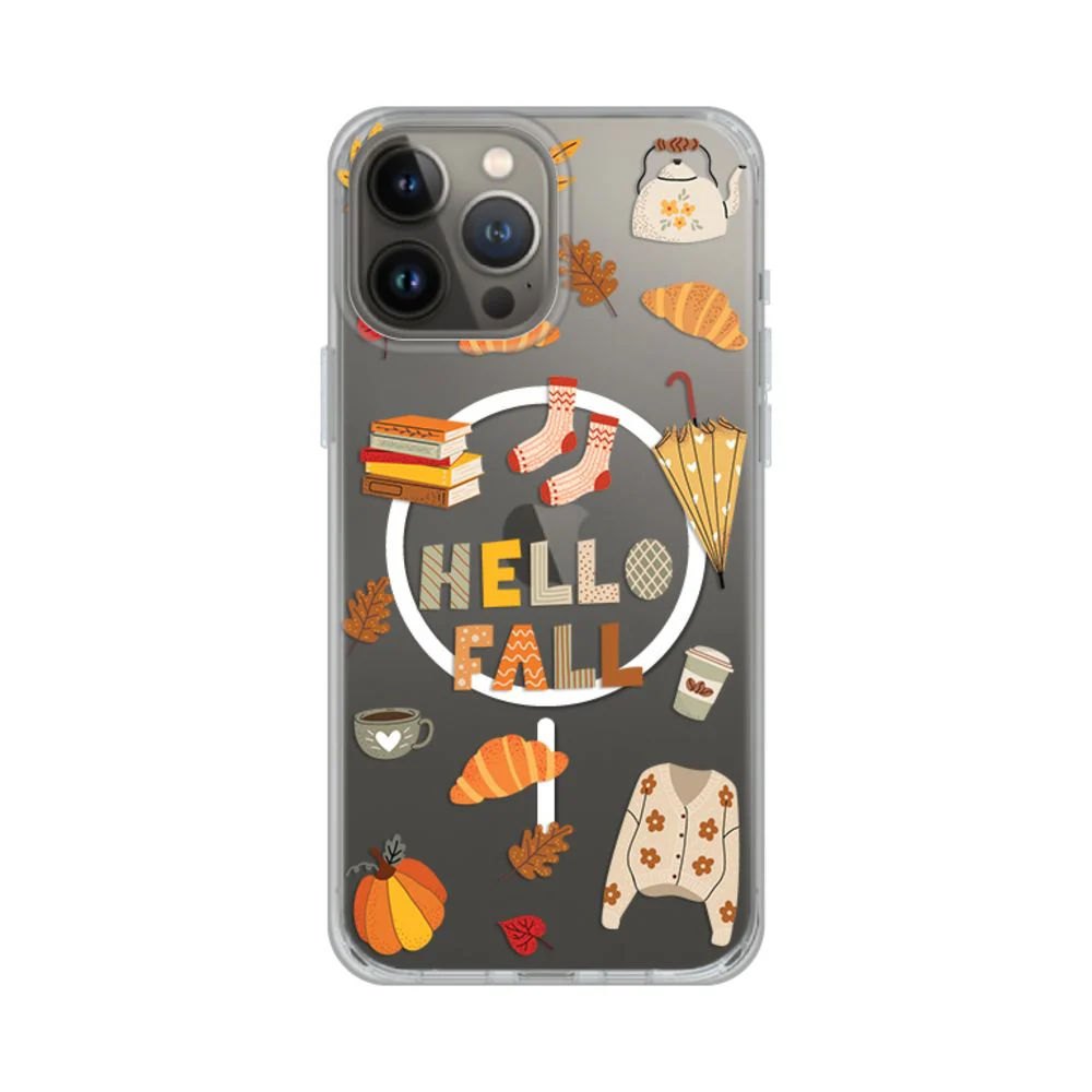 Maska za iPhone 13 Pro Max 6.7 Hello Fall Print Magsafe