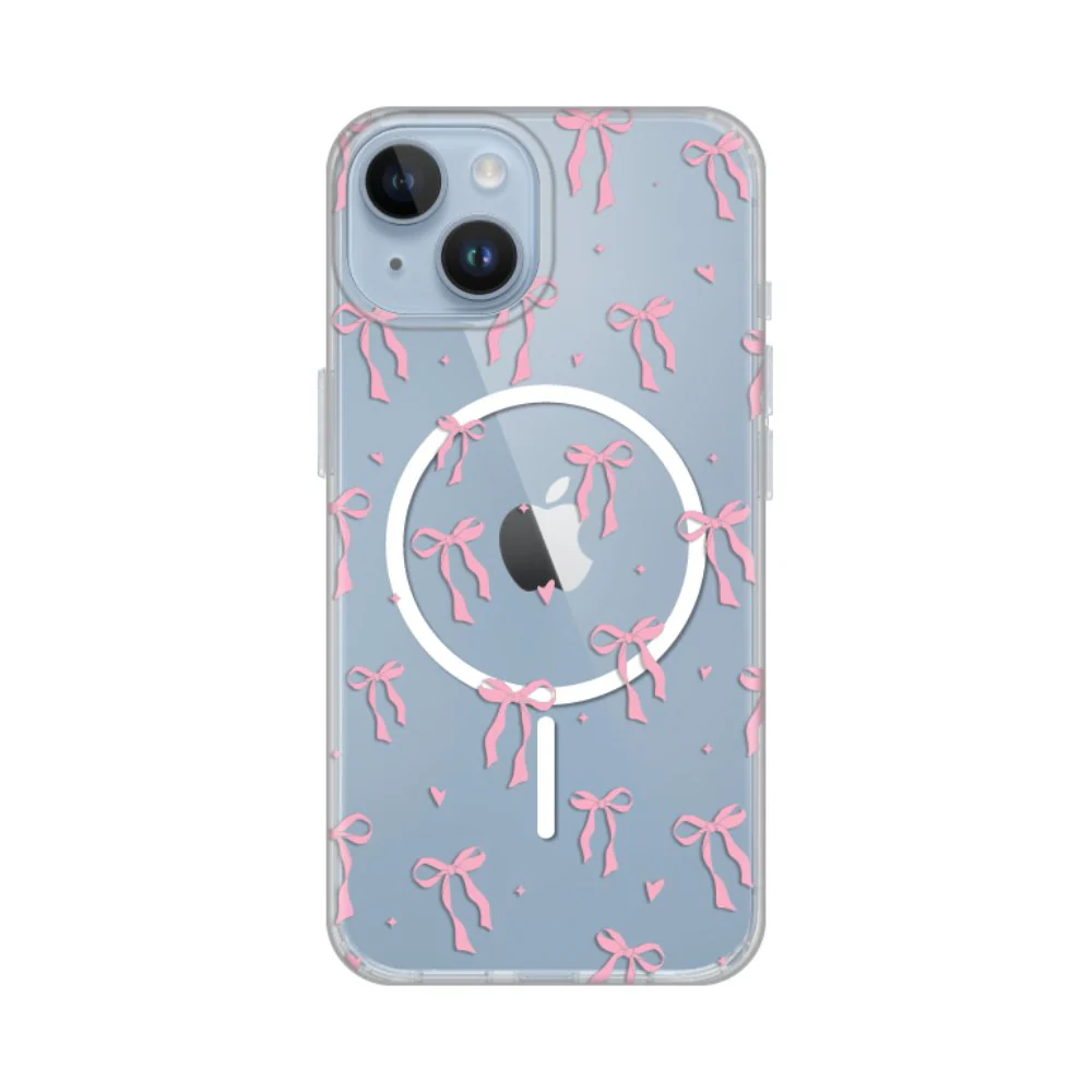 Maska za iPhone 13/14 6.1 Cute Bows Print Magsafe