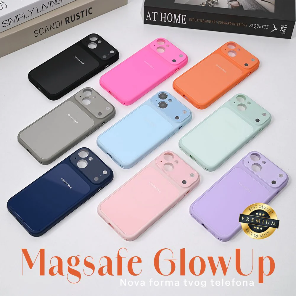 Maska za iPhone 13/14 6.1 mint Magsafe GlowUp