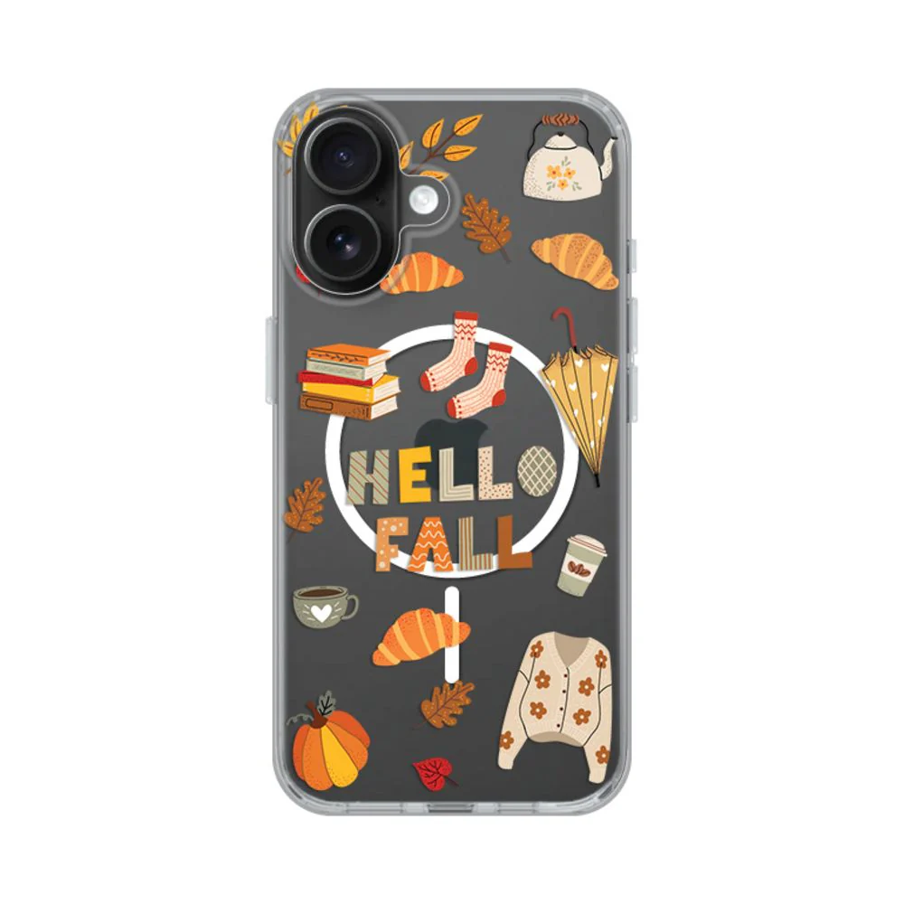 Maska za iPhone 16 6.1 Hello Fall Print Magsafe