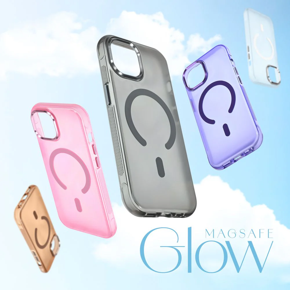Maska za iPhone 16 6.1 ljubicasta Magsafe Glow