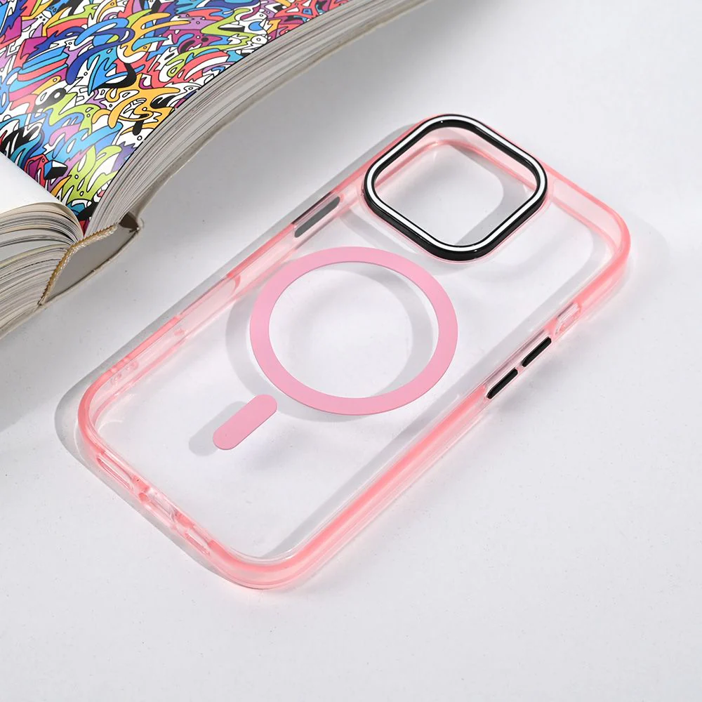Maska za iPhone 16 Pro 6.3 roze Magsafe Color Pop