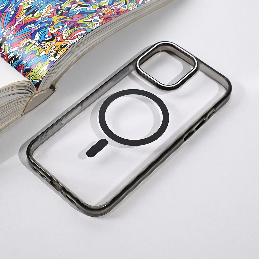 Maska za iPhone 16 Pro Max 6.9 crna Magsafe Color Pop