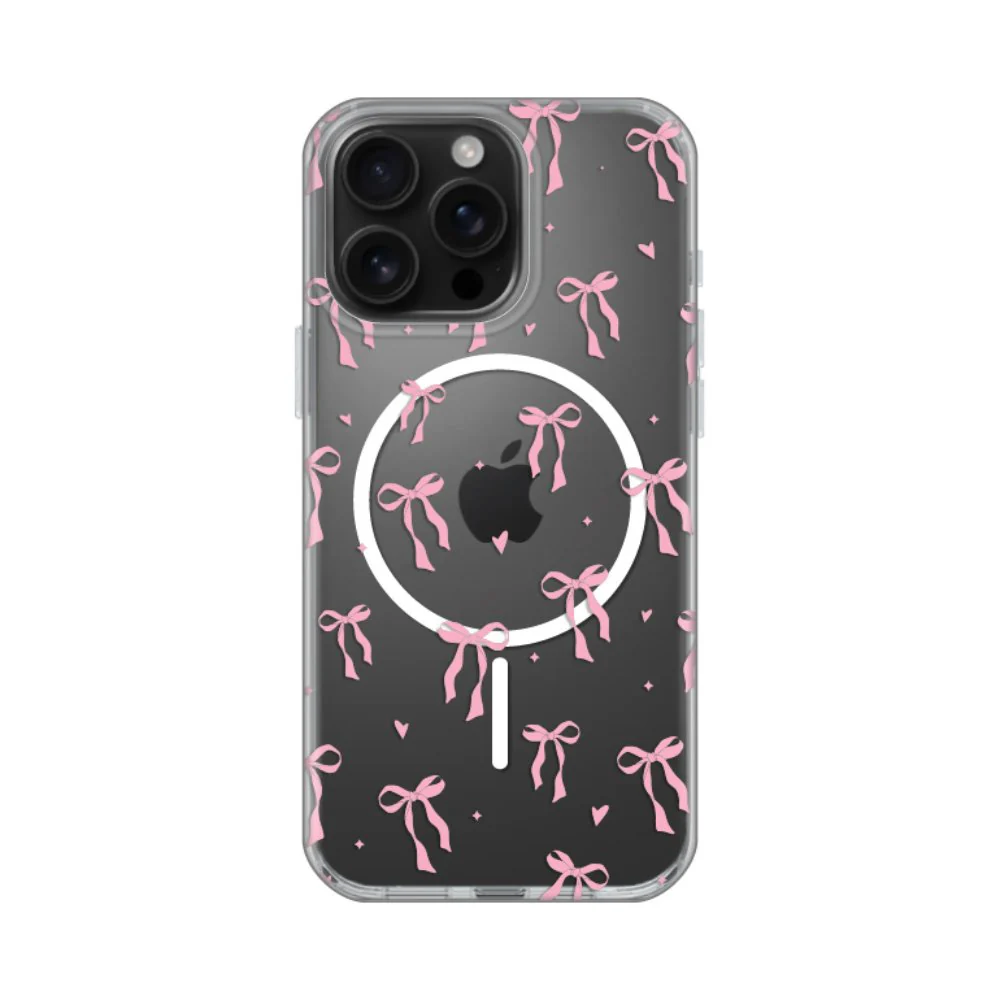 Maska za iPhone 16 Pro Max 6.9 Cute Bows Print Magsafe