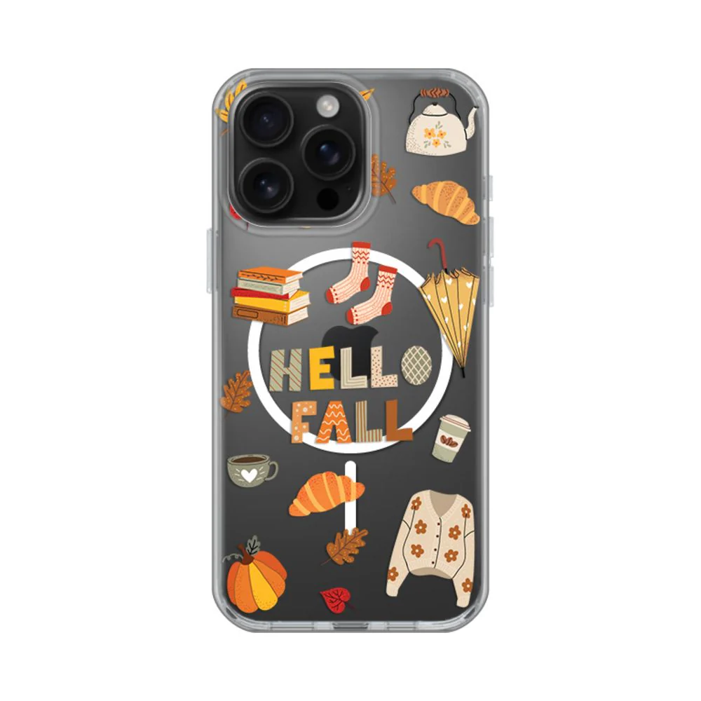 Maska za iPhone 16 Pro Max 6.9 Hello Fall Print Magsafe