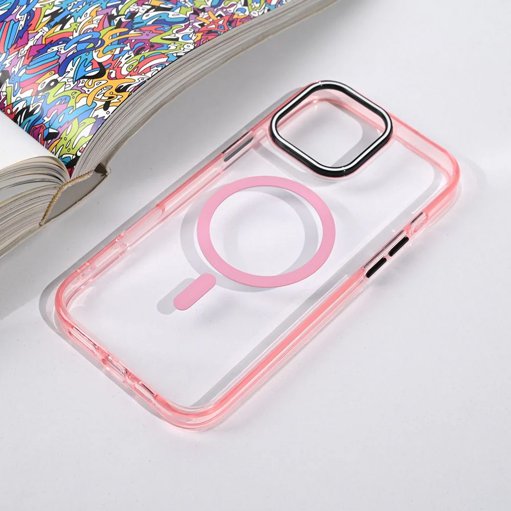 Maska za iPhone 16 Pro Max 6.9 roze Magsafe Color Pop