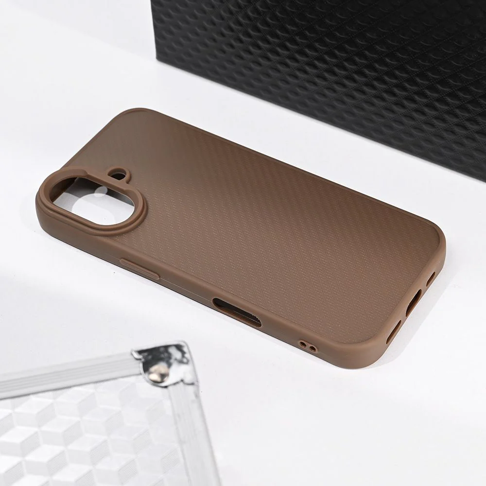 Maska za iPhone 17 6.3 braon Magsafe Kevlar