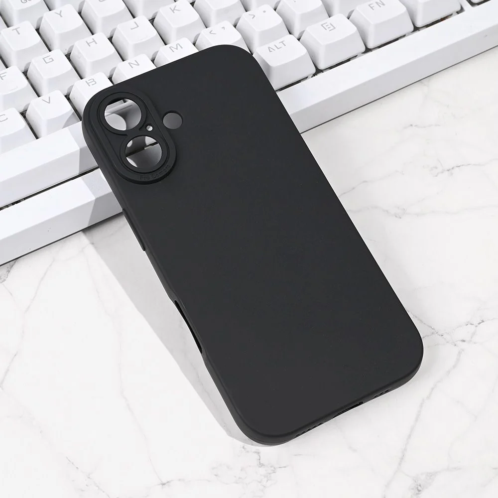 Maska za iPhone 17 6.3 crna Silikon Pro Camera