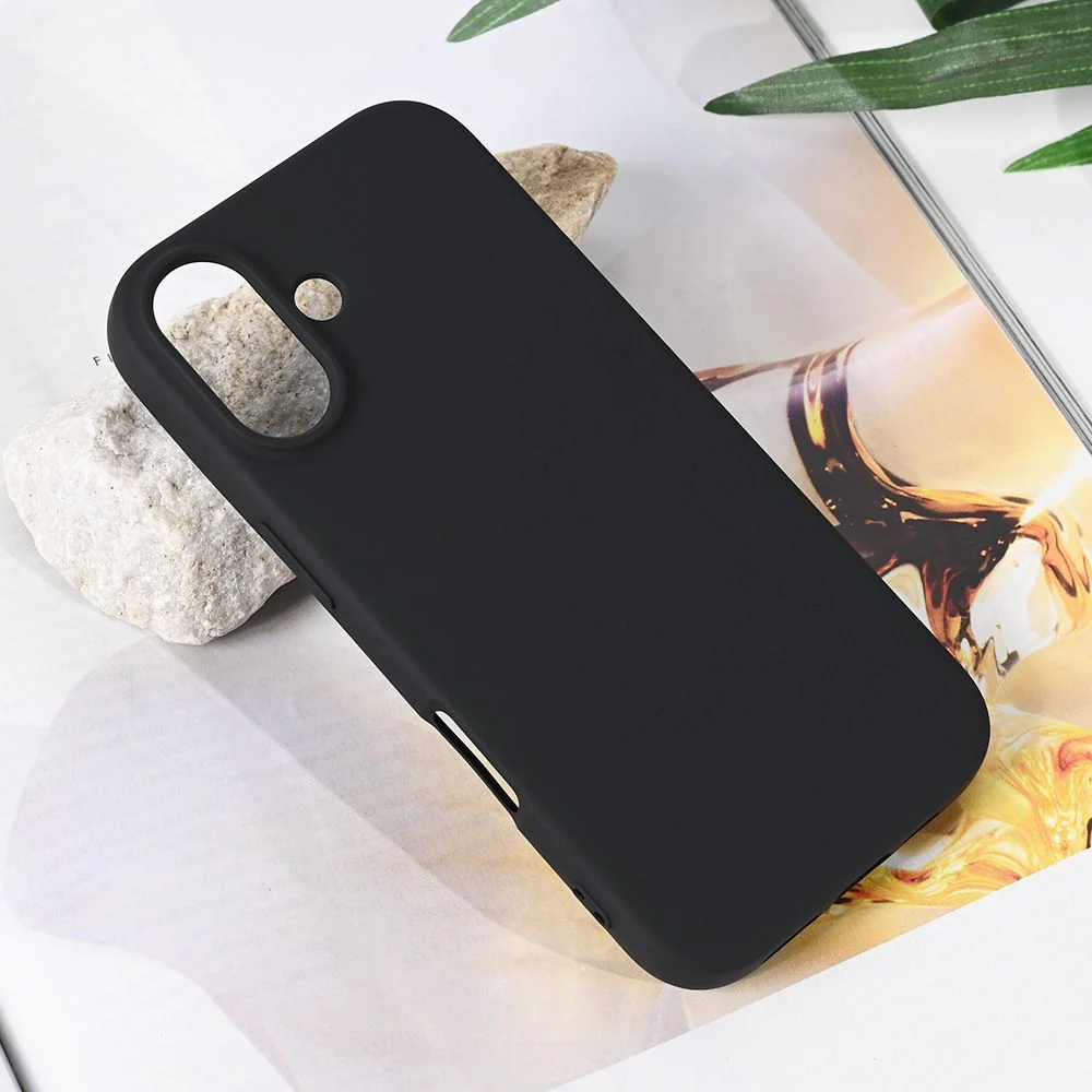 Maska za iPhone 17 6.3 crna Teracell Soft Velvet