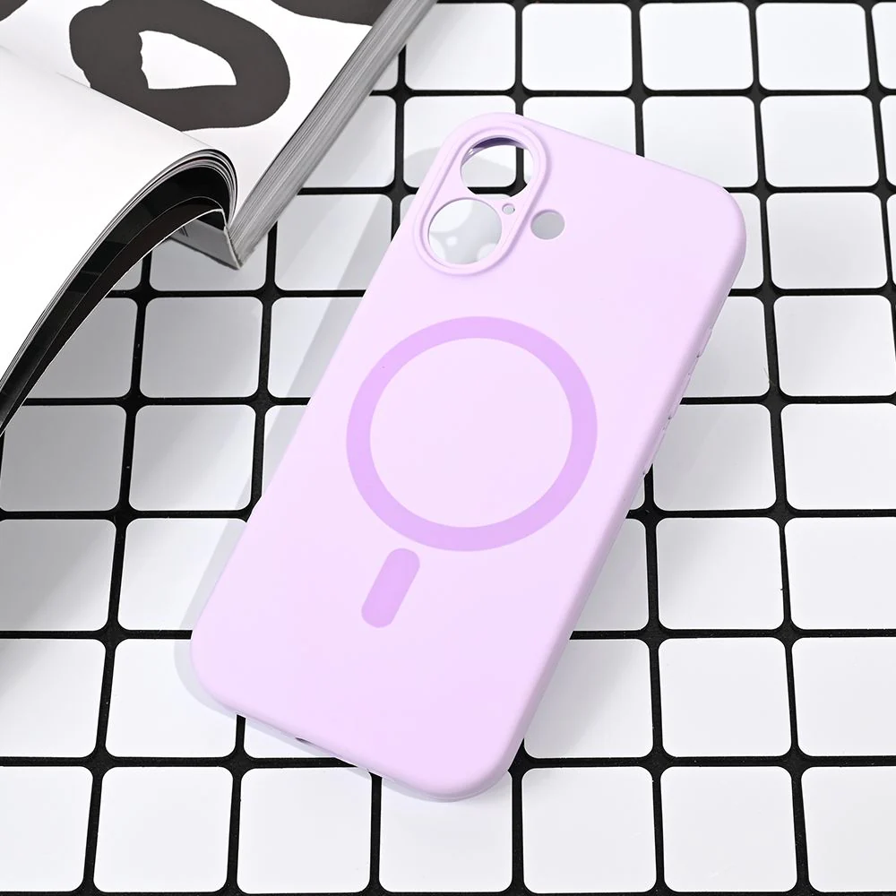 Maska za iPhone 17 6.3 lila Magsafe Pure color