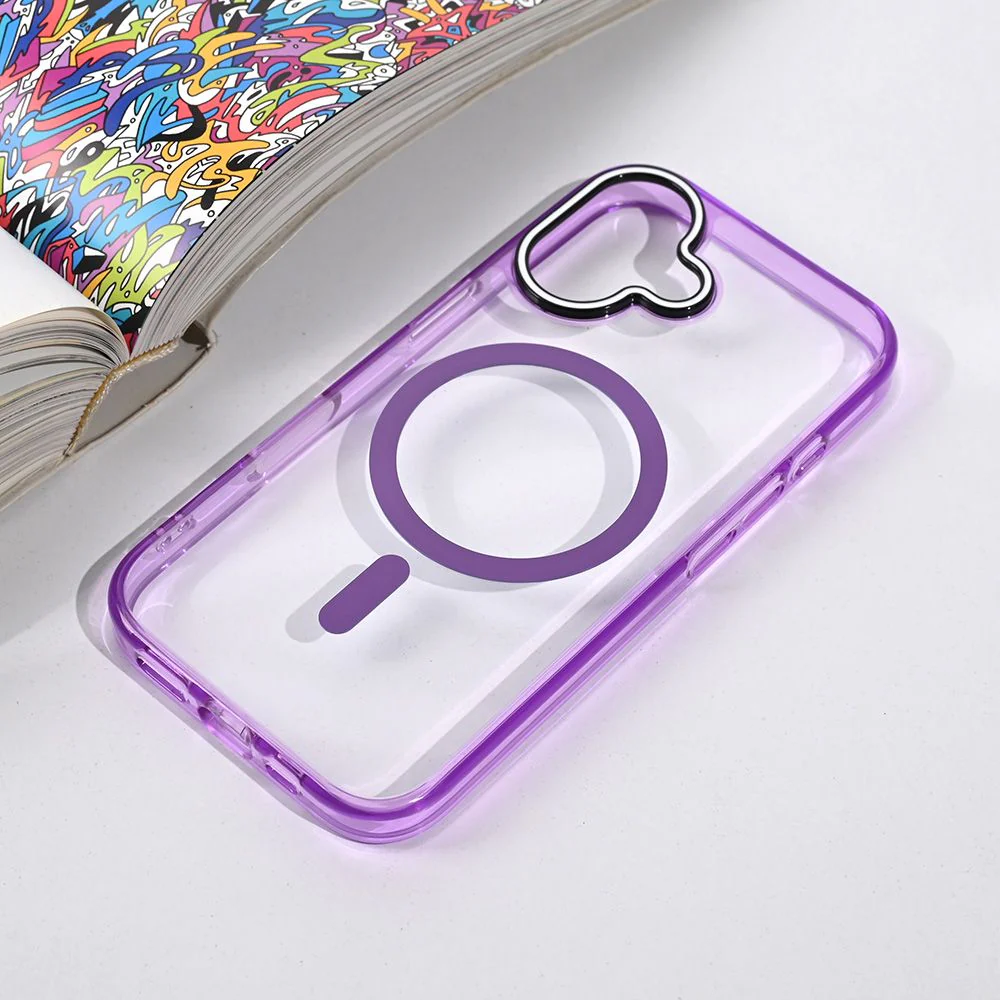 Maska za iPhone 17 6.3 ljubicasta Magsafe Color Pop