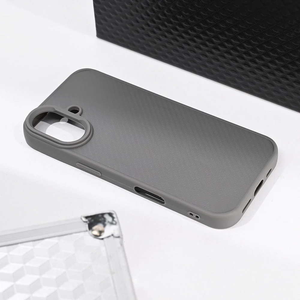 Maska za iPhone 17 6.3 siva Magsafe Kevlar