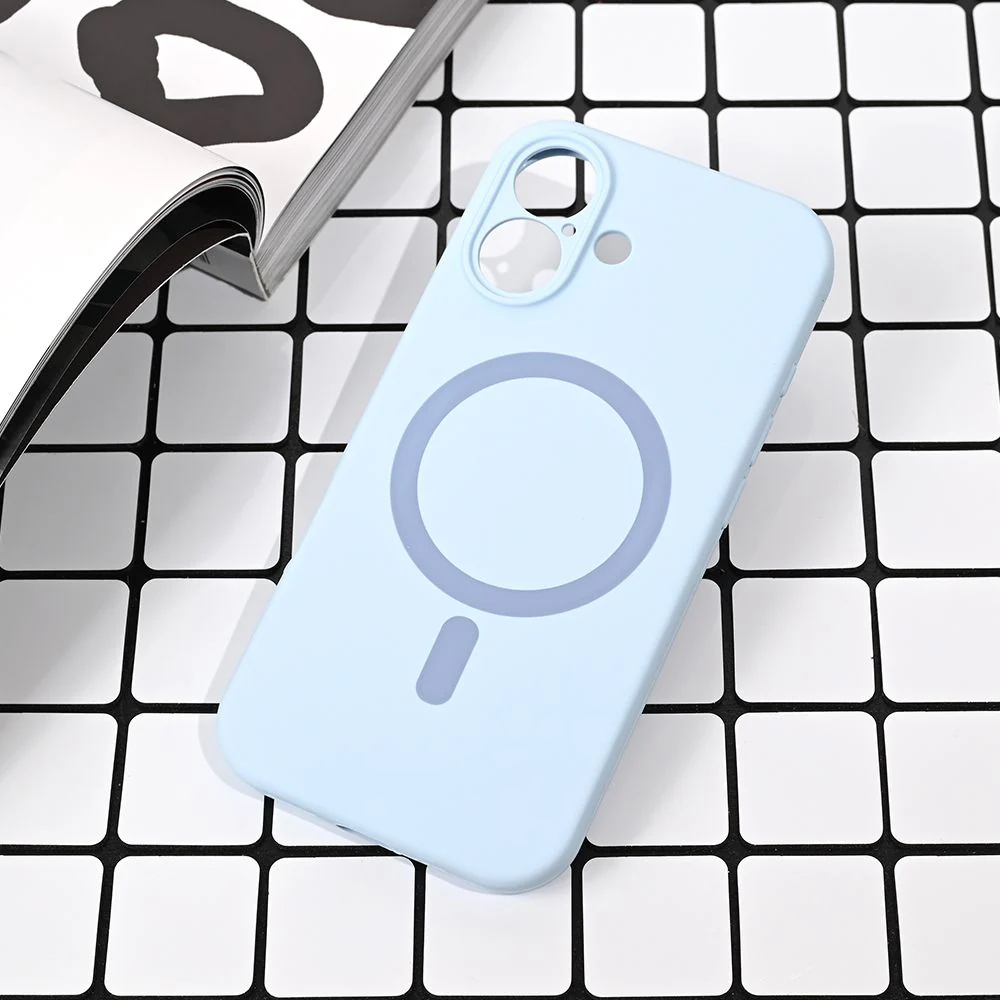 Maska za iPhone 17 6.3 svetlo plava Magsafe Pure color