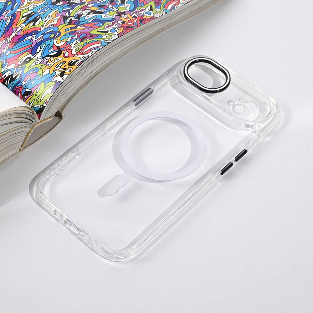 Maska za iPhone 17 Air 6.6 bela Magsafe Color Pop