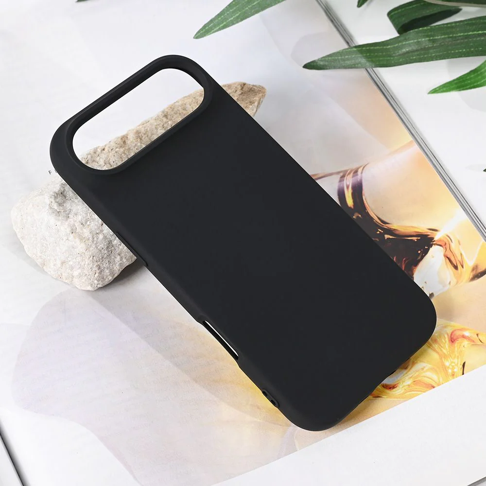 Maska za iPhone 17 Air 6.6 crna Teracell Soft Velvet
